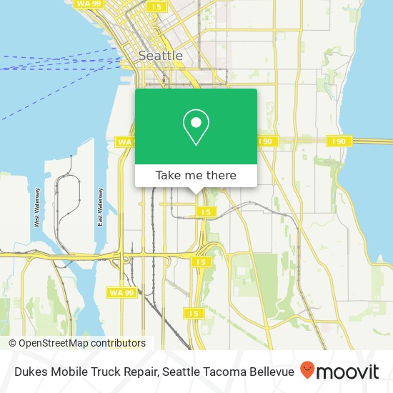 Mapa de Dukes Mobile Truck Repair