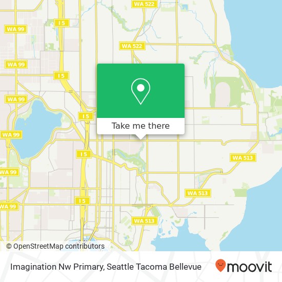 Imagination Nw Primary map