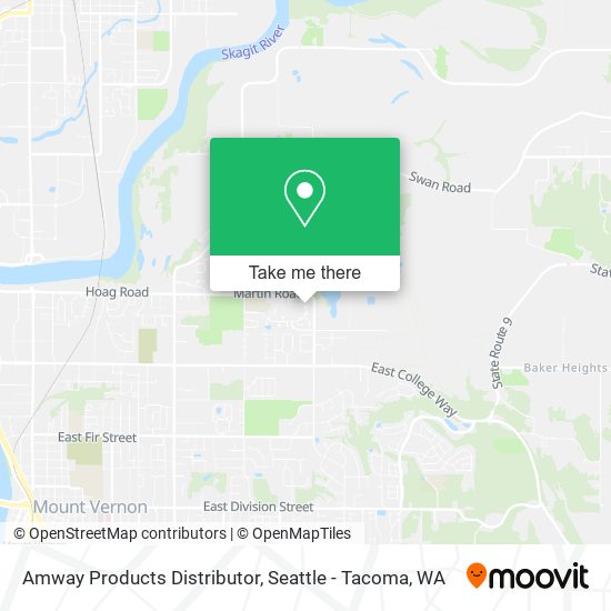 Amway Products Distributor map