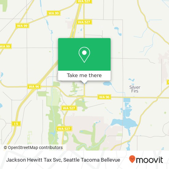 Jackson Hewitt Tax Svc map