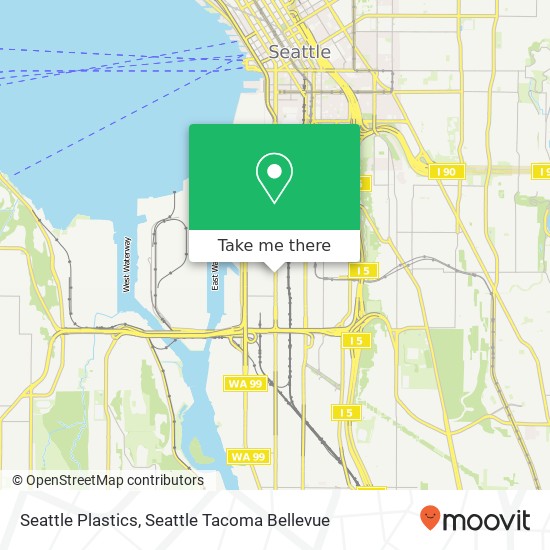 Seattle Plastics map