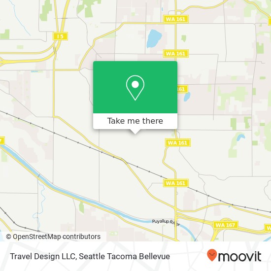 Mapa de Travel Design LLC