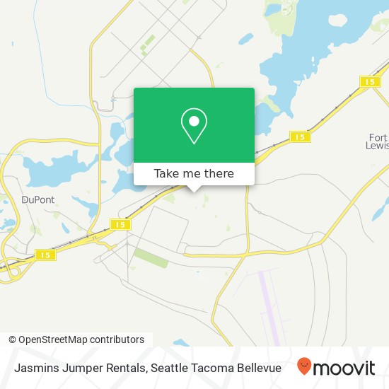 Jasmins Jumper Rentals map