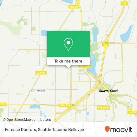 Mapa de Furnace Doctors