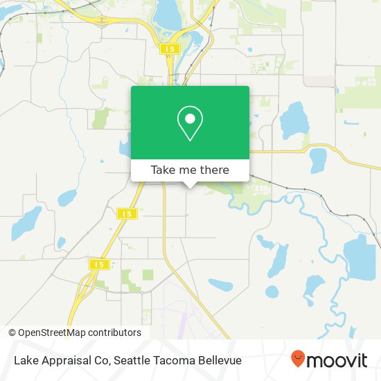 Lake Appraisal Co map