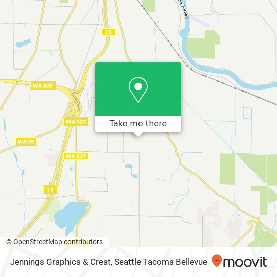 Jennings Graphics & Creat map