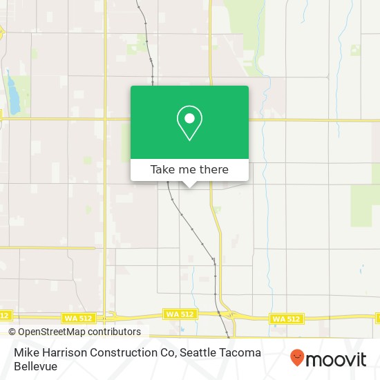 Mike Harrison Construction Co map