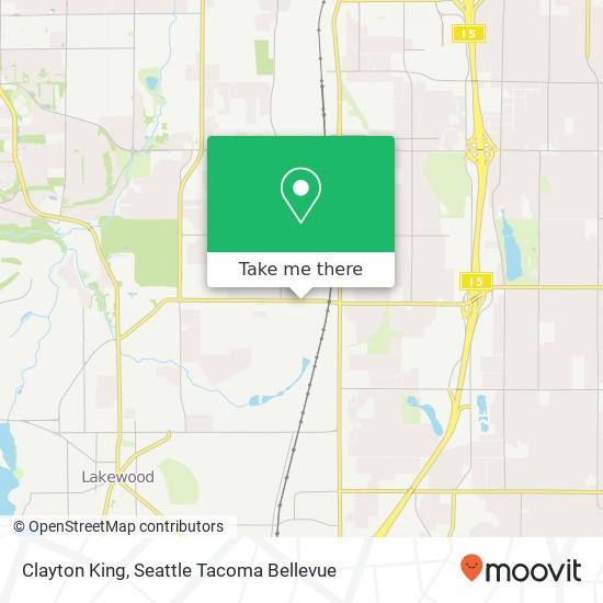 Clayton King map