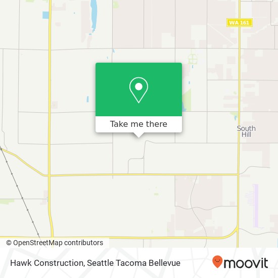 Hawk Construction map