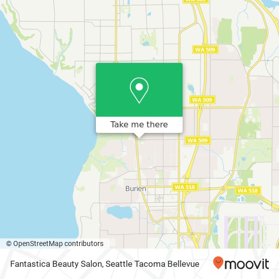 Fantastica Beauty Salon map