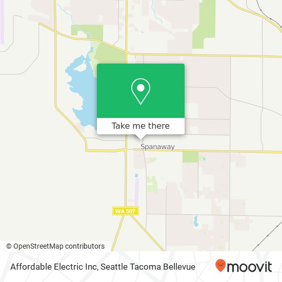 Affordable Electric Inc map