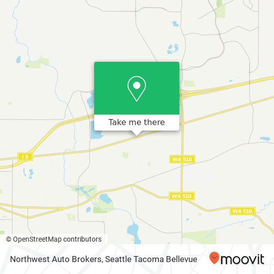 Northwest Auto Brokers map