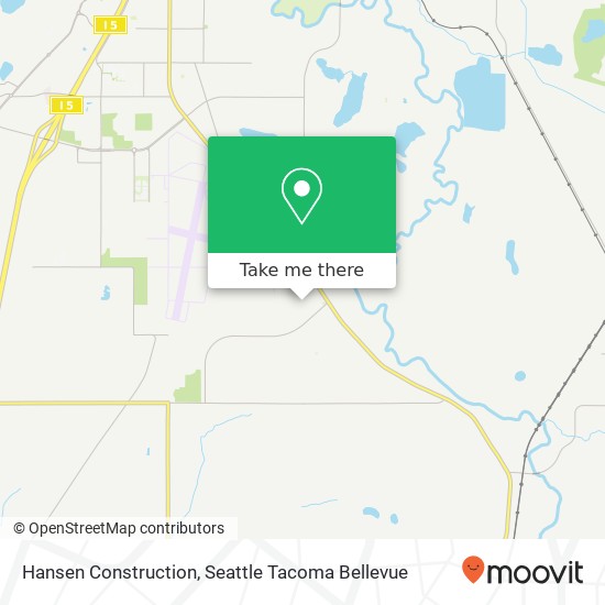 Hansen Construction map