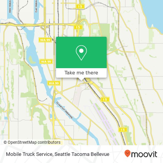 Mobile Truck Service map