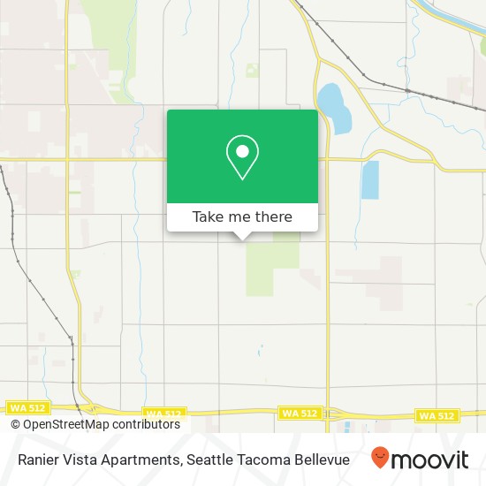 Ranier Vista Apartments map