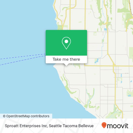 Sproatt Enterprises Inc map