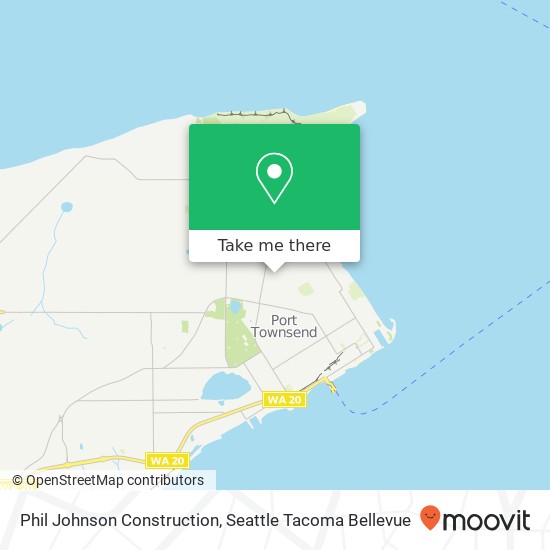 Phil Johnson Construction map