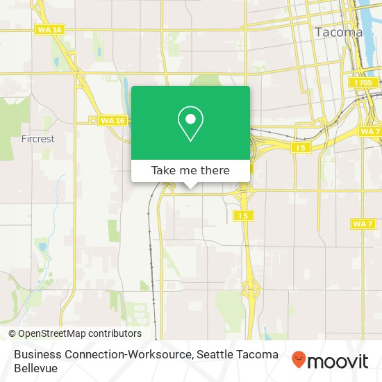 Business Connection-Worksource map