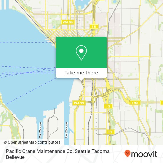 Pacific Crane Maintenance Co map