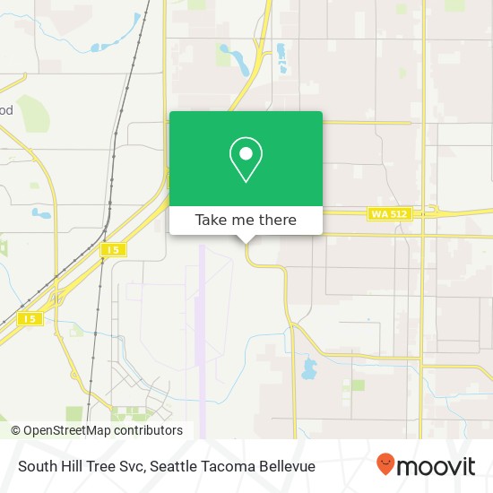 South Hill Tree Svc map
