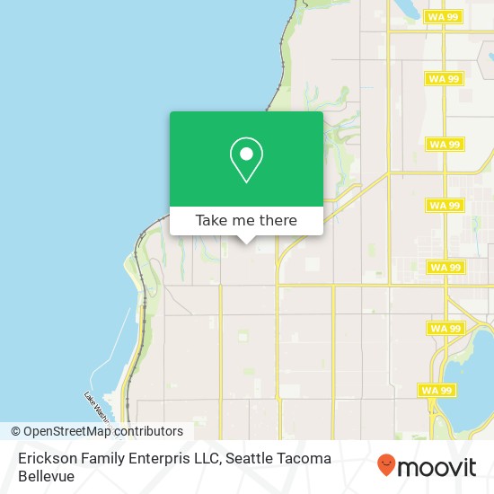 Mapa de Erickson Family Enterpris LLC