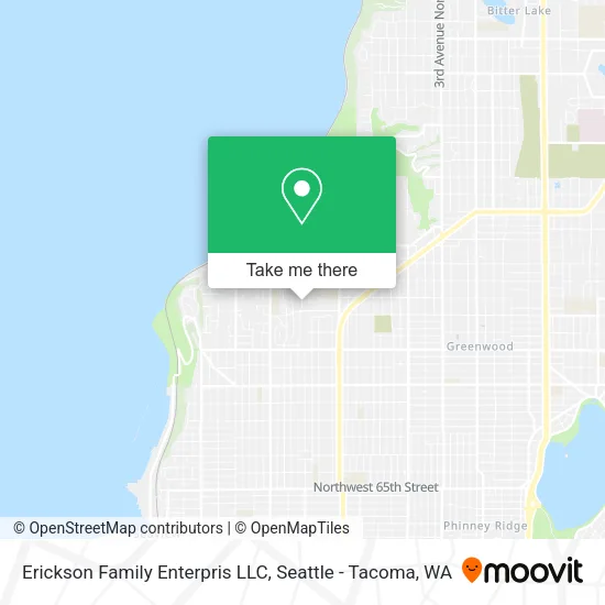 Mapa de Erickson Family Enterpris LLC