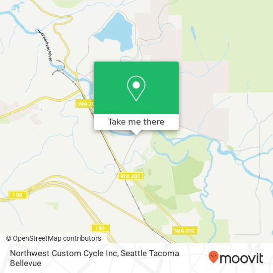 Mapa de Northwest Custom Cycle Inc