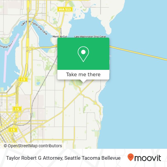 Mapa de Taylor Robert G Attorney