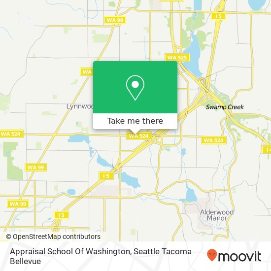 Mapa de Appraisal School Of Washington
