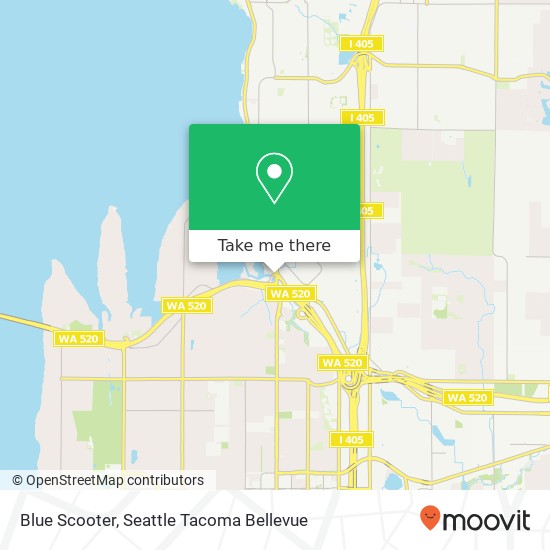 Blue Scooter map