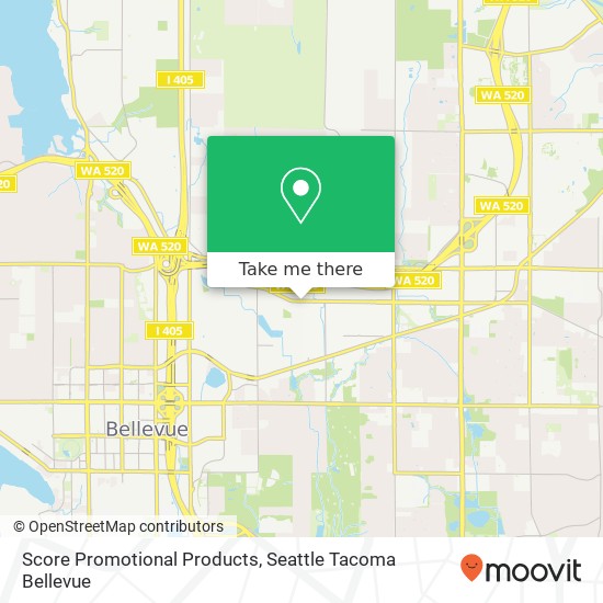 Score Promotional Products map