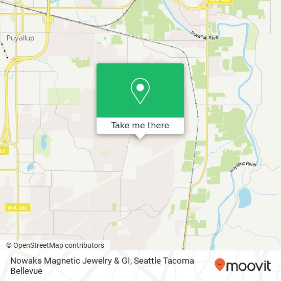 Mapa de Nowaks Magnetic Jewelry & GI