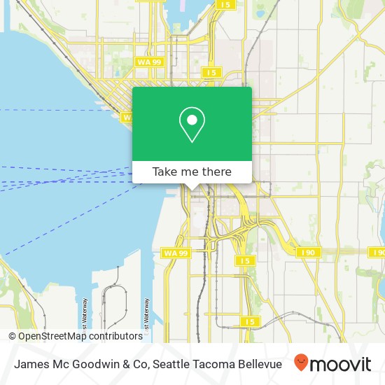 James Mc Goodwin & Co map