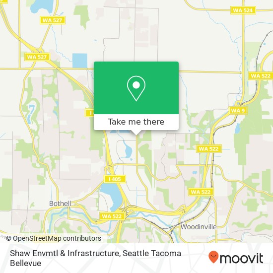 Mapa de Shaw Envmtl & Infrastructure