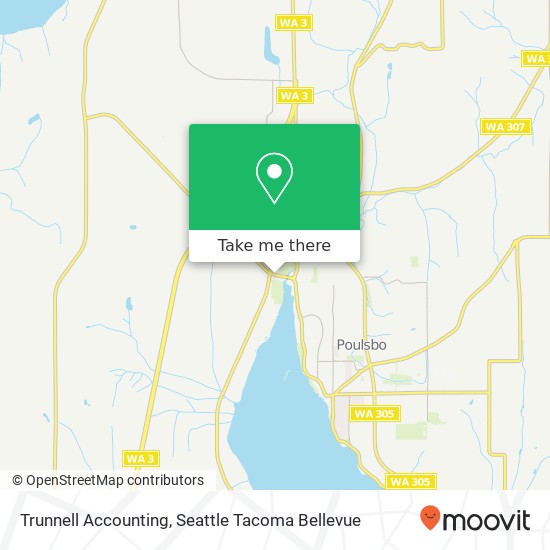 Trunnell Accounting map