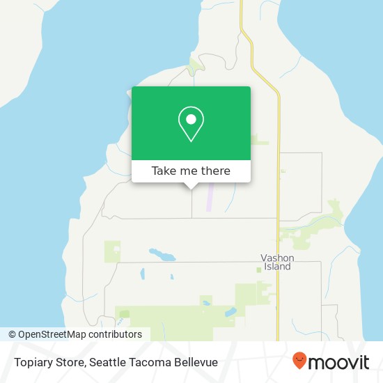 Mapa de Topiary Store