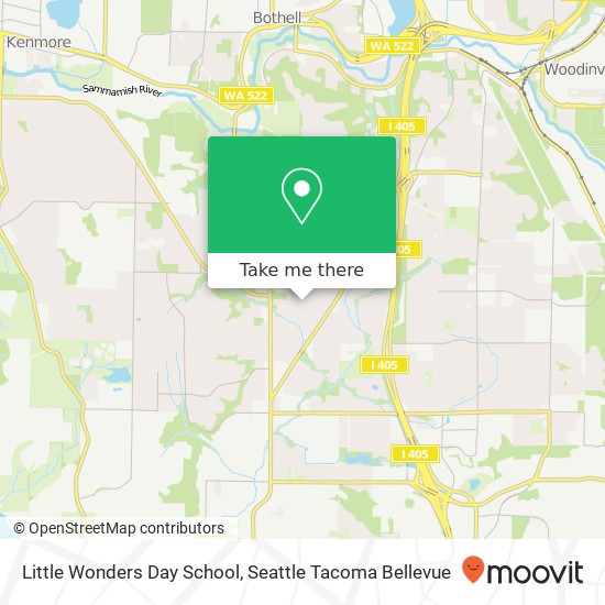 Little Wonders Day School map