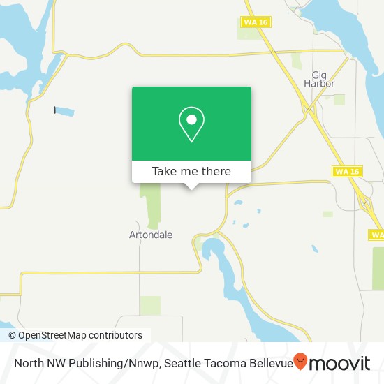 Mapa de North NW Publishing/Nnwp