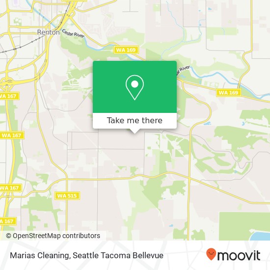 Marias Cleaning map