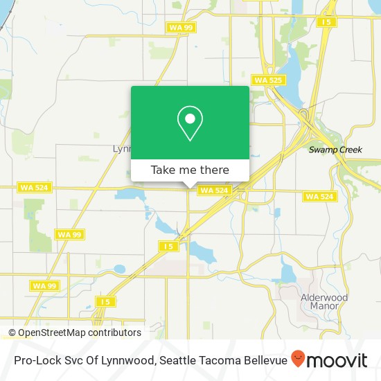 Pro-Lock Svc Of Lynnwood map