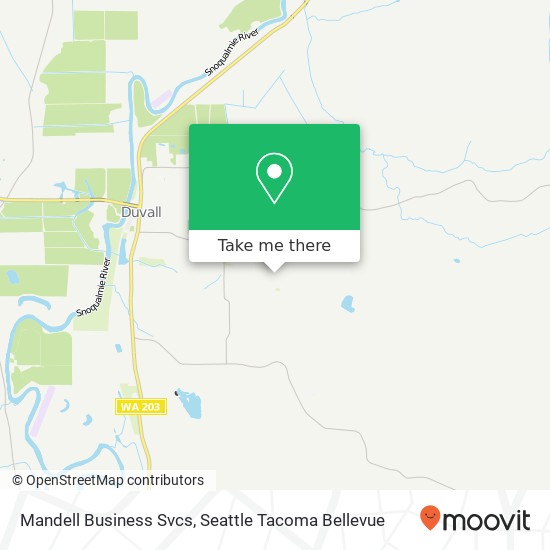 Mandell Business Svcs map