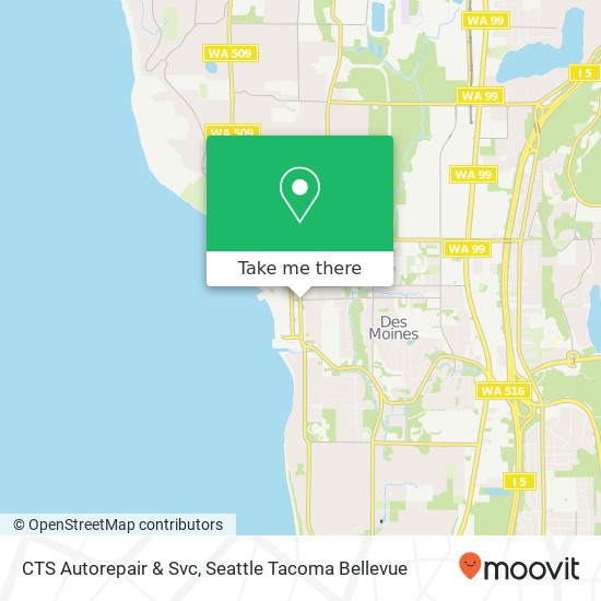 CTS Autorepair & Svc map