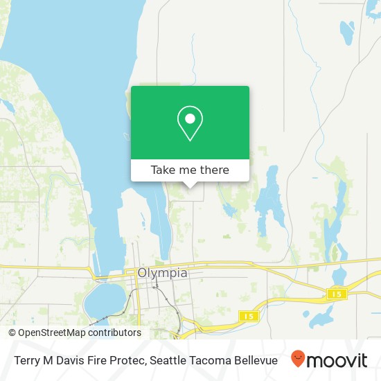 Terry M Davis Fire Protec map