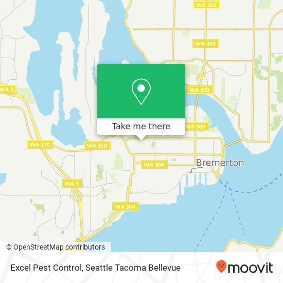 Excel Pest Control map