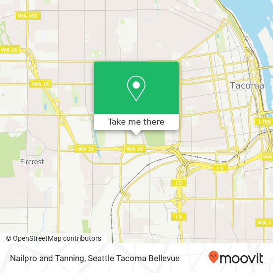 Nailpro and Tanning map