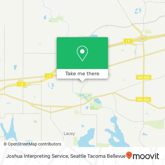 Joshua Interpreting Service map