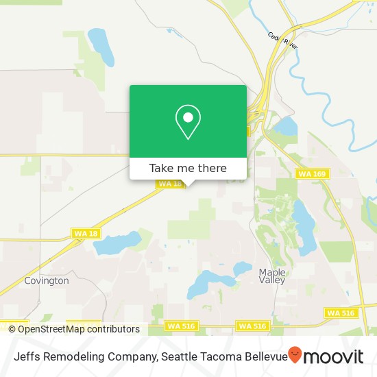 Jeffs Remodeling Company map