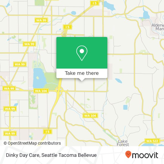 Dinky Day Care map