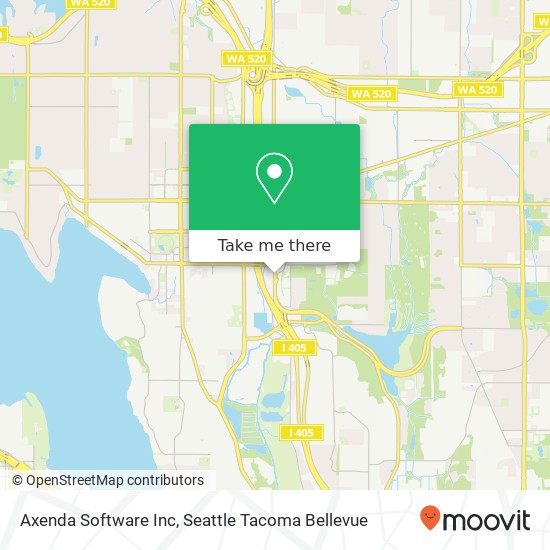 Axenda Software Inc map