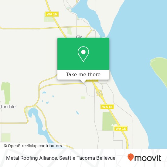 Metal Roofing Alliance map